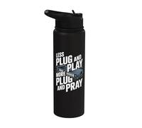 Moins Plug and Play, plus d'ingénieur réseau Plug and Pray Stainless Steel Insulated Water Bottle