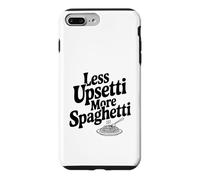Moins Upsetti More Spaghetti Pasta Lover Humour Coque pour iPhone 7 Plus/8 Plus