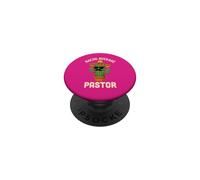 Mois d'appréciation drôle du Pasteur Unique pour Hommes chrétiens PopSockets PopGrip Adhésif