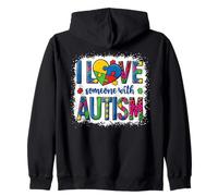 Mois de la fierté autistique « I Love Someone with Autism Awareness » Sweat à Capuche