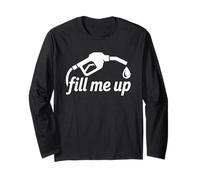 Mois de la fierté LGBT gay | Fill Me Up Funny Gay Innuendo Pride Manche Longue