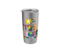 Mois de la fierté LGBT Nous le peuple Signifie égalité Gobelet isotherme en acier inoxydable double paroi