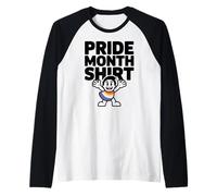 Mois de la fierté - Mascotte Arc-en-Ciel - Défilé LGBTQ Queer Manche Raglan