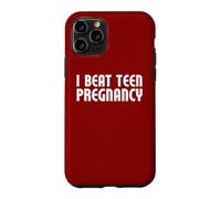 Mois de la prévention de la Grossesse chez Les Adolescentes - I Beat Teen Pregnancy Coque pour iPhone 11 Pro
