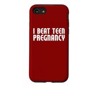 Mois de la prévention de la Grossesse chez Les Adolescentes - I Beat Teen Pregnancy Coque pour iPhone SE (2020) / 7/8