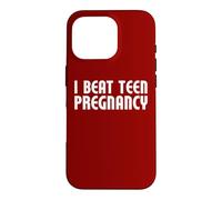 Mois de la prévention de la Grossesse chez Les Adolescentes - I Beat Teen Pregnancy Coque pour iPhone 16 Pro