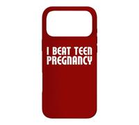 Mois de la prévention de la Grossesse chez Les Adolescentes - I Beat Teen Pregnancy Coque pour iPhone 17 Pro Max