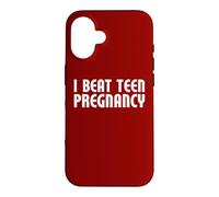 Mois de la prévention de la Grossesse chez Les Adolescentes - I Beat Teen Pregnancy Coque pour iPhone 16