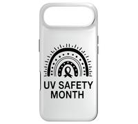 Mois de la sécurité UV Boho Rainbow - Prévention du Cancer de la Peau Coque pour iPhone Air