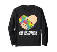 Mois de la Sensibilisation à l'Autisme Jour Maman Papa Manche Longue