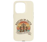 Mois de l'histoire chrétienne des Noirs enracinés dans Coque pour iPhone 15 Pro