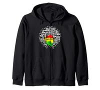 Mois de l'histoire des Noirs, 19 Juin : King Melanin Queen, garçons et Filles Sweat à Capuche