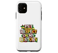 Mois de l'histoire des Noirs 2026 Afro-Américains Freedom Pride Coque pour iPhone 11