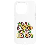 Mois de l'histoire des Noirs 2026 Afro-Américains Freedom Pride Coque pour iPhone 15 Pro