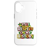 Mois de l'histoire des Noirs 2026 Afro-Américains Freedom Pride Coque pour iPhone 16 Plus