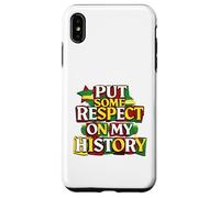 Mois de l'histoire des Noirs 2026 Afro-Américains Freedom Pride Coque pour iPhone XS Max