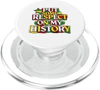 Mois de l'histoire des Noirs 2026 Afro-Américains Freedom Pride PopSockets PopGrip pour MagSafe