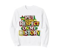 Mois de l'histoire des Noirs 2026 Afro-Américains Freedom Pride Sweatshirt
