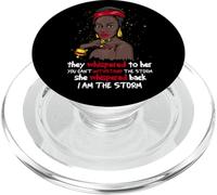 Mois De L'histoire des Noirs Afro Africain Je suis La PopSockets PopGrip pour MagSafe