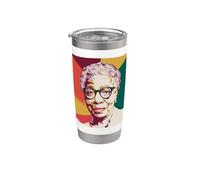 Mois de l'histoire des Noirs Angelou Black Culture Gobelet isotherme en acier inoxydable double paroi