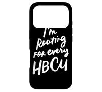 Mois de l'histoire des Noirs de la HBCU, Je Soutiens Chaque HBCU Coque pour iPhone 17 Pro