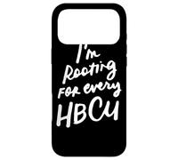 Mois de l'histoire des Noirs de la HBCU, Je Soutiens Chaque HBCU Coque pour iPhone 17 Pro Max