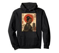 Mois de l'histoire des Noirs du Guerrier samouraï Afro-américain Sweat à Capuche