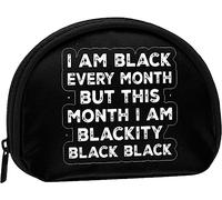 Mois de l'histoire des Noirs Femmes et Filles Mignon Mode Porte-Monnaie Portefeuille Sac Changement Pochette Porte-clés
