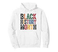 Mois de l'histoire des Noirs Fiers Afro-américains Sweat à Capuche