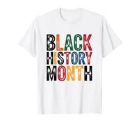 Mois de l'histoire des Noirs Fiers Afro-américains T-Shirt