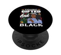 Mois de l'histoire des Noirs : Jeunes surdoués et Noirs PopSockets PopGrip Adhésif
