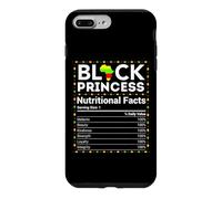 Mois de l'histoire des Noirs Princesse Afrique Faits nutritionnels Filles Coque pour iPhone 7 Plus/8 Plus