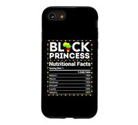 Mois de l'histoire des Noirs Princesse Afrique Faits nutritionnels Filles Coque pour iPhone SE (2020) / 7/8