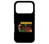 Mois de l'histoire des Noirs : Souvenez-Vous de Mes ancêtres, Juneteenth Women Coque pour iPhone 17 Pro