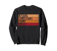 Mois de l'histoire Noire Vintage Hella Black légèrement mélanée Sweatshirt