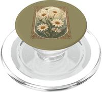 Mois de Naissance Bouquet de Marguerites PopSockets PopGrip pour MagSafe