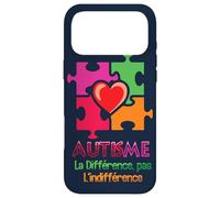 Mois de Sensibilisation à la différence d'autisme et Non à l'indifférence Coque pour iPhone 17 Pro Max