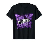 Mois de sensibilisation à la maladie d'Alzheimer, nous sommes plus forts que le cancer T-Shirt
