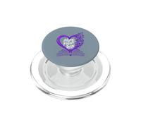 Mois de Sensibilisation à la maladie d'Alzheimer Soutien Espoir Amour Force PopSockets PopGrip pour MagSafe