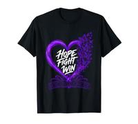 Mois de Sensibilisation à la maladie d'Alzheimer Soutien Espoir Amour Force T-Shirt