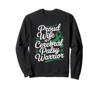 Mois de Sensibilisation à la paralysie cérébrale en Mars Vert Sweatshirt