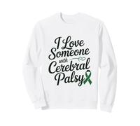 Mois de Sensibilisation à la paralysie cérébrale en Mars Vert Sweatshirt