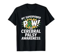 Mois de Sensibilisation à la paralysie cérébrale en Mars Vert T-Shirt