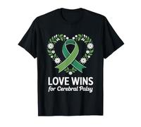 Mois de Sensibilisation à la paralysie cérébrale en Mars Vert T-Shirt