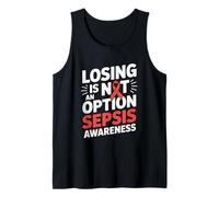 Mois de Sensibilisation à la septicémie septicémie Septembre Rouge Débardeur