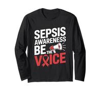 Mois de Sensibilisation à la septicémie septicémie Septembre Rouge Manche Longue