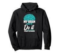 Mois de sensibilisation à la tourette Mon cerveau Syndrome de la tourette Sweat à Capuche