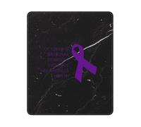 Mois De Sensibilisation À La Violence Domestique Mouse Pad Durable Tapis De Souris Gaming Confort Mousepad pour Maison Jeu Bureau 25X30Cm