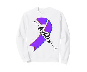 Mois de Sensibilisation à la Violence Domestique Violet Sweatshirt