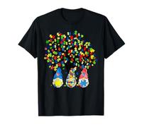 Mois de Sensibilisation à l'Autisme Avril Acceptation autistique Be Kind Luv T-Shirt